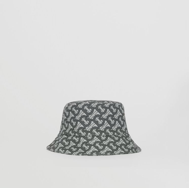 A bucket hat with a pattern on it.